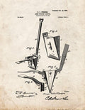 Patent Blueprint 1786 1 12 A4 Photo Print