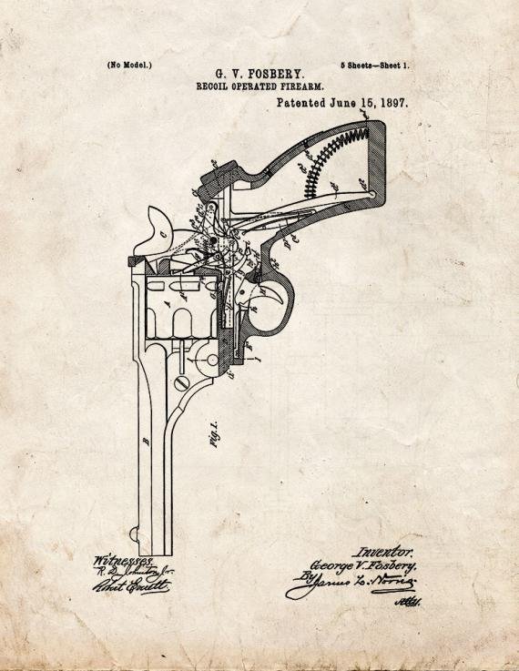 Patent Blueprint 1794 1 12 A4 Photo Print