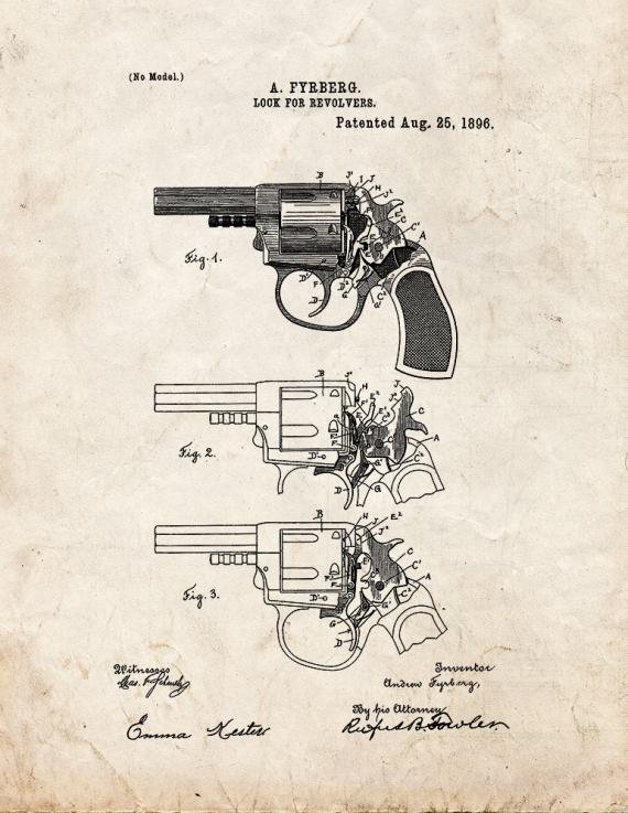 Patent Blueprint 1797 1 12 A4 Photo Print