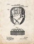 Patent Blueprint 1800 1 12 A4 Photo Print