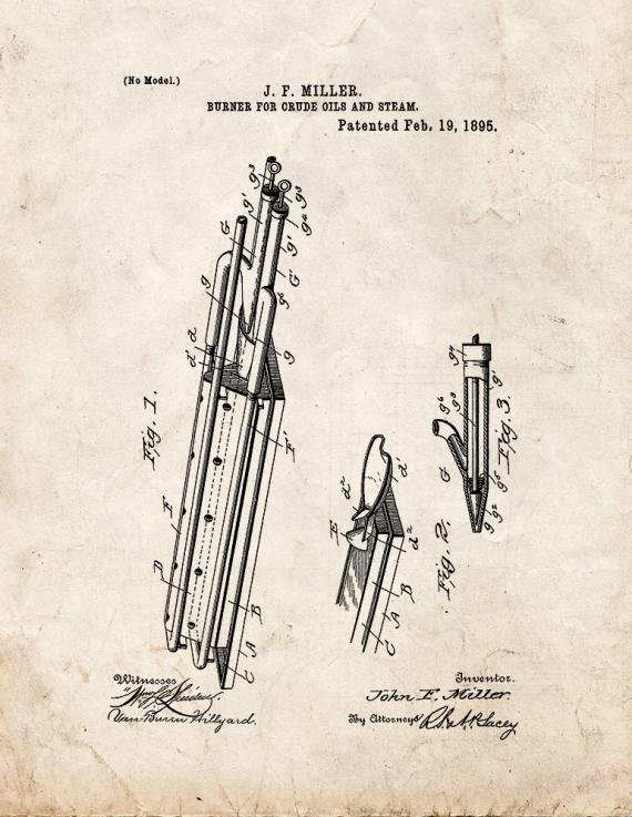 Patent Blueprint 1801 1 12 A4 Photo Print
