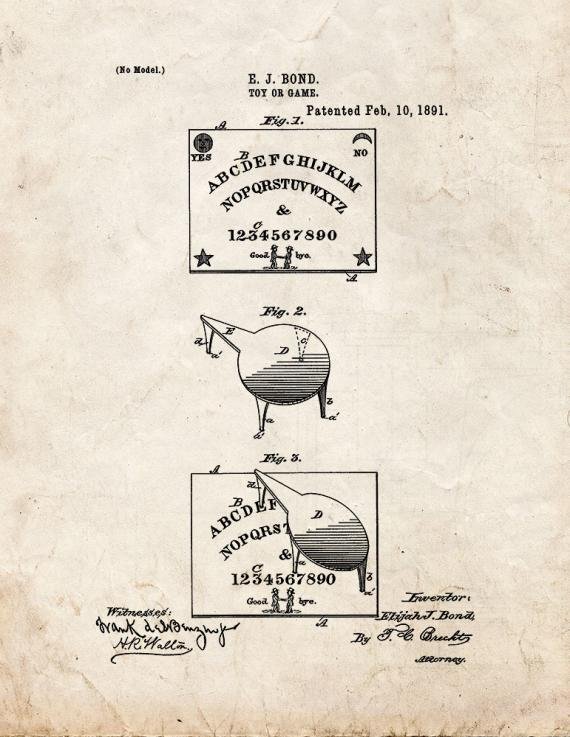 Patent Blueprint 1806 1 12 A4 Photo Print