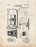 Patent Blueprint 1810 1 12 A4 Photo Print