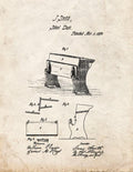 Patent Blueprint 1813 1 12 A4 Photo Print