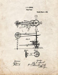 Patent Blueprint 1814 1 12 A4 Photo Print