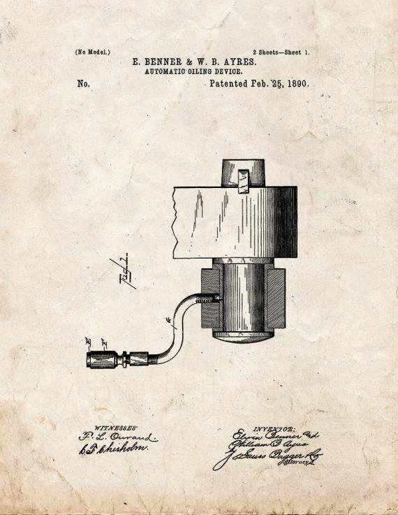 Patent Blueprint 1815 1 12 A4 Photo Print