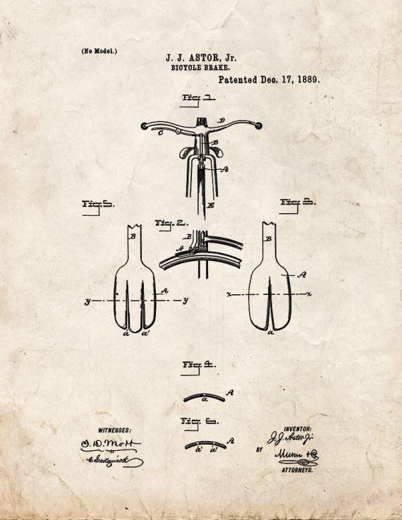 Patent Blueprint 1816 1 12 A4 Photo Print