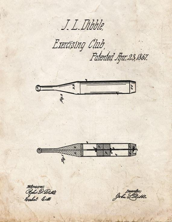 Patent Blueprint 1818 1 12 A4 Photo Print
