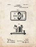 Patent Blueprint 1826 1 12 A4 Photo Print