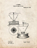 Patent Blueprint 1828 1 12 A4 Photo Print