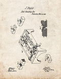 Patent Blueprint 1834 1 12 A4 Photo Print