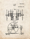 Patent Blueprint 1835 1 12 A4 Photo Print