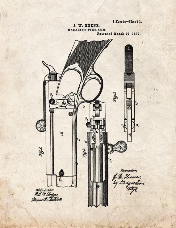 Patent Blueprint 1837 1 12 A4 Photo Print