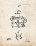 Patent Blueprint 1842 1 12 A4 Photo Print