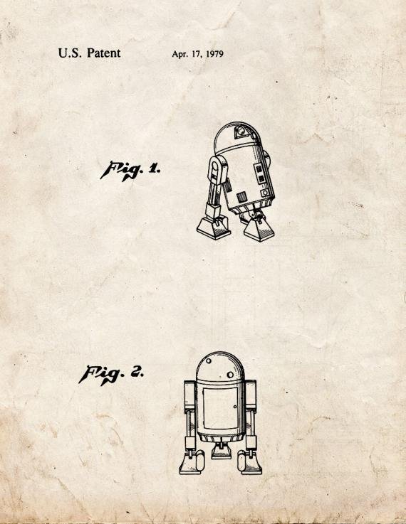 Patent Blueprint 1848 2 12 A4 Photo Print