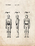 Patent Blueprint 1849 2 12 A4 Photo Print