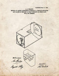 Patent Blueprint 1855 1 12 A4 Photo Print