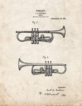 Patent Blueprint 1860 1 12 A4 Photo Print