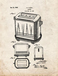 Patent Blueprint 1861 1 12 A4 Photo Print