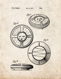 Patent Blueprint 1866 2 12 A4 Photo Print