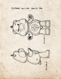 Patent Blueprint 1869 2 12 A4 Photo Print