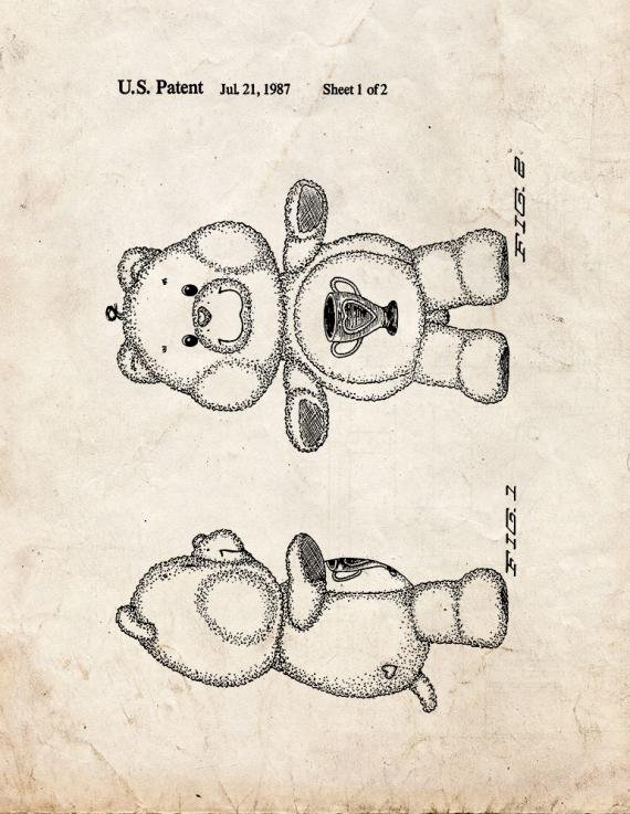 Patent Blueprint 1873 2 12 A4 Photo Print