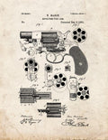 Patent Blueprint 1880 1 12 A4 Photo Print