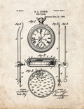 Patent Blueprint 1882 1 12 A4 Photo Print