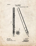 Patent Blueprint 1883 1 12 A4 Photo Print
