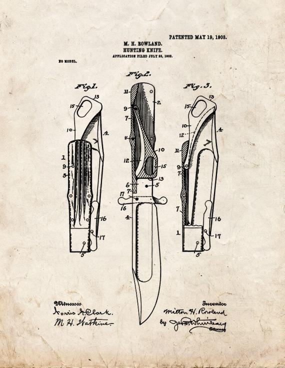 Patent Blueprint 1893 1 12 A4 Photo Print