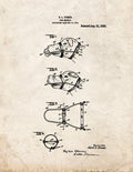 Patent Blueprint 1899 1 12 A4 Photo Print