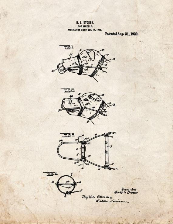 Patent Blueprint 1899 1 12 A4 Photo Print