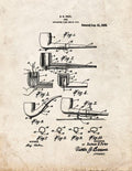 Patent Blueprint 1900 1 12 A4 Photo Print