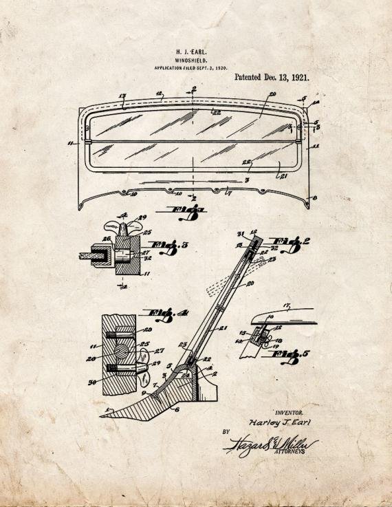 Patent Blueprint 1904 1 12 A4 Photo Print