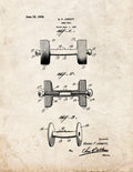 Patent Blueprint 1917 1 12 A4 Photo Print