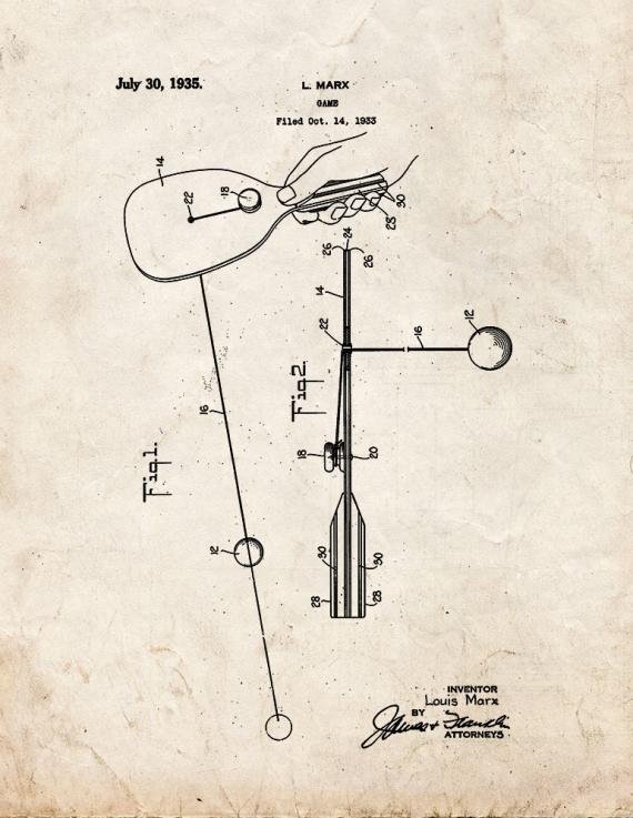 Patent Blueprint 1925 1 12 A4 Photo Print