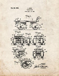 Patent Blueprint 1927 1 12 A4 Photo Print