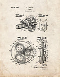 Patent Blueprint 1930 1 12 A4 Photo Print