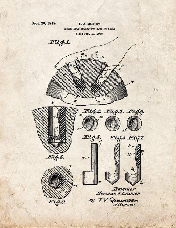 Patent Blueprint 1936 1 12 A4 Photo Print
