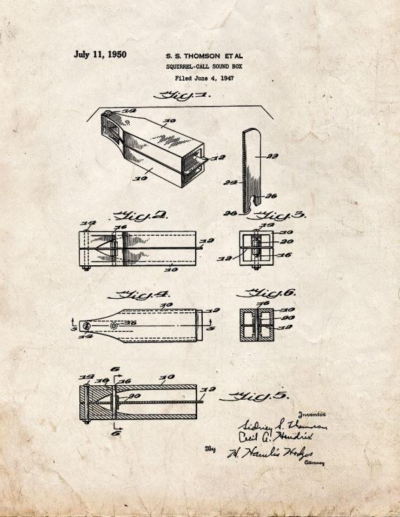 Patent Blueprint 1939 1 12 A4 Photo Print