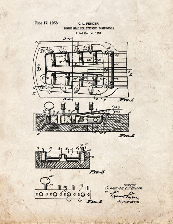 Patent Blueprint 1949 1 12 A4 Photo Print