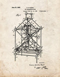 Patent Blueprint 195 1 12 A4 Photo Print