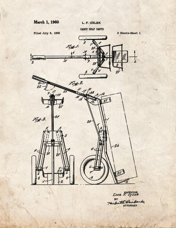 Patent Blueprint 1953 1 12 A4 Photo Print