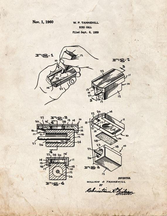 Patent Blueprint 1955 1 12 A4 Photo Print