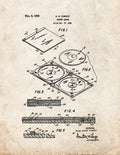 Patent Blueprint 1960 1 12 A4 Photo Print