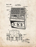 Patent Blueprint 1961 1 12 A4 Photo Print