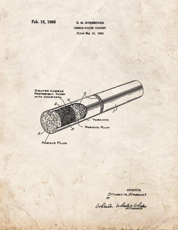 Patent Blueprint 1963 1 12 A4 Photo Print