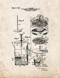 Patent Blueprint 1964 1 12 A4 Photo Print