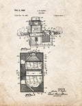 Patent Blueprint 1967 1 12 A4 Photo Print