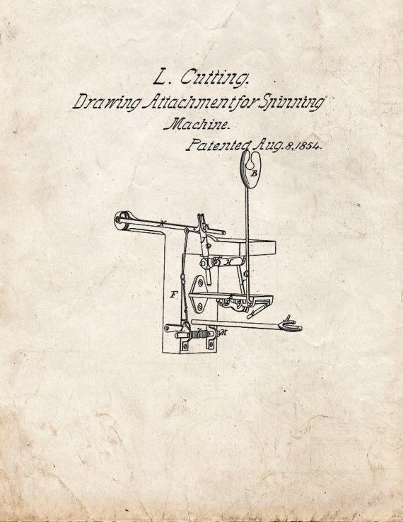 Patent Blueprint 1988 1 12 A4 Photo Print